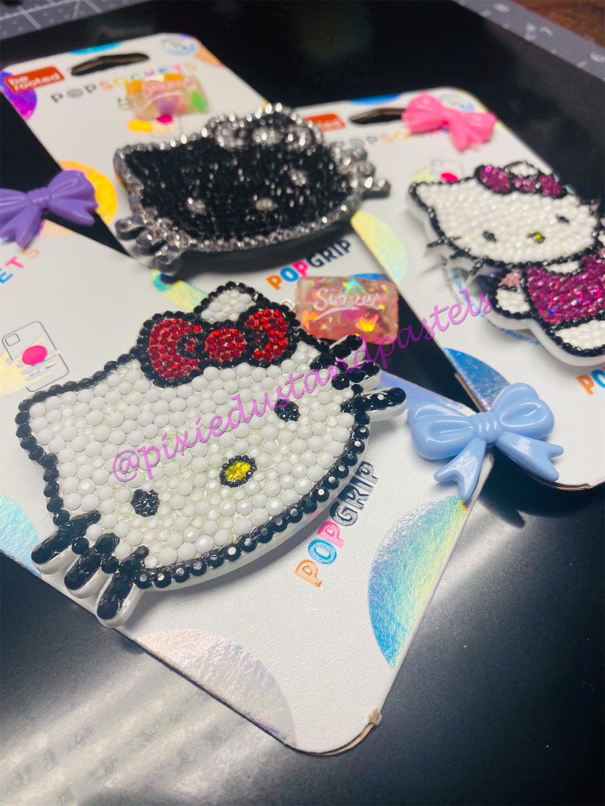 Hello Kitty Dreams Phone Accessory or Badge Reel! Bling Kitty Cuties - Multiple color options available!