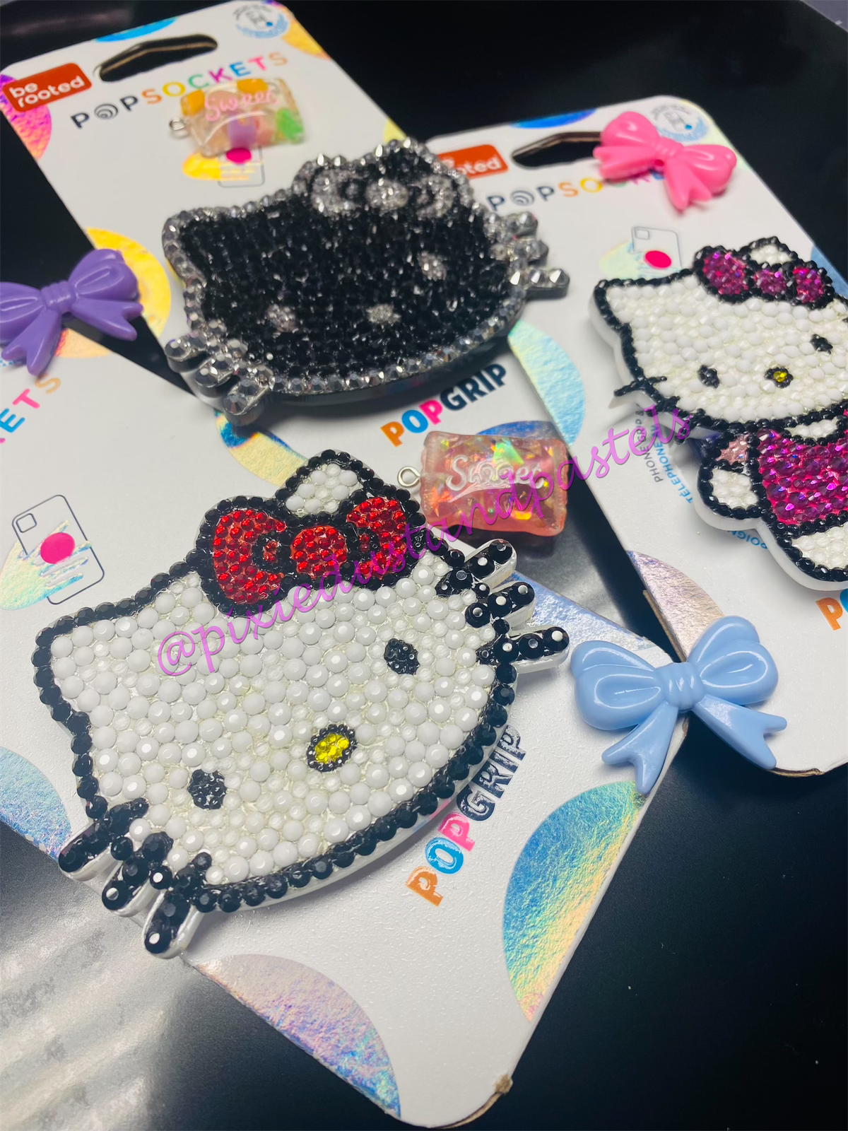 Hello Kitty Dreams Phone Accessory or Badge Reel! Bling Kitty Cuties - Multiple color options available!