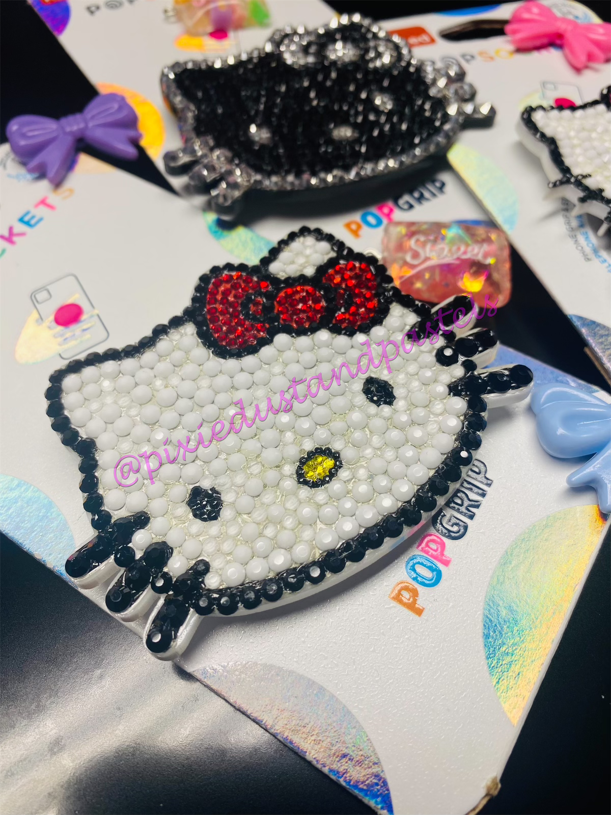 Hello Kitty Dreams Phone Accessory or Badge Reel! Bling Kitty Cuties - Multiple color options available!