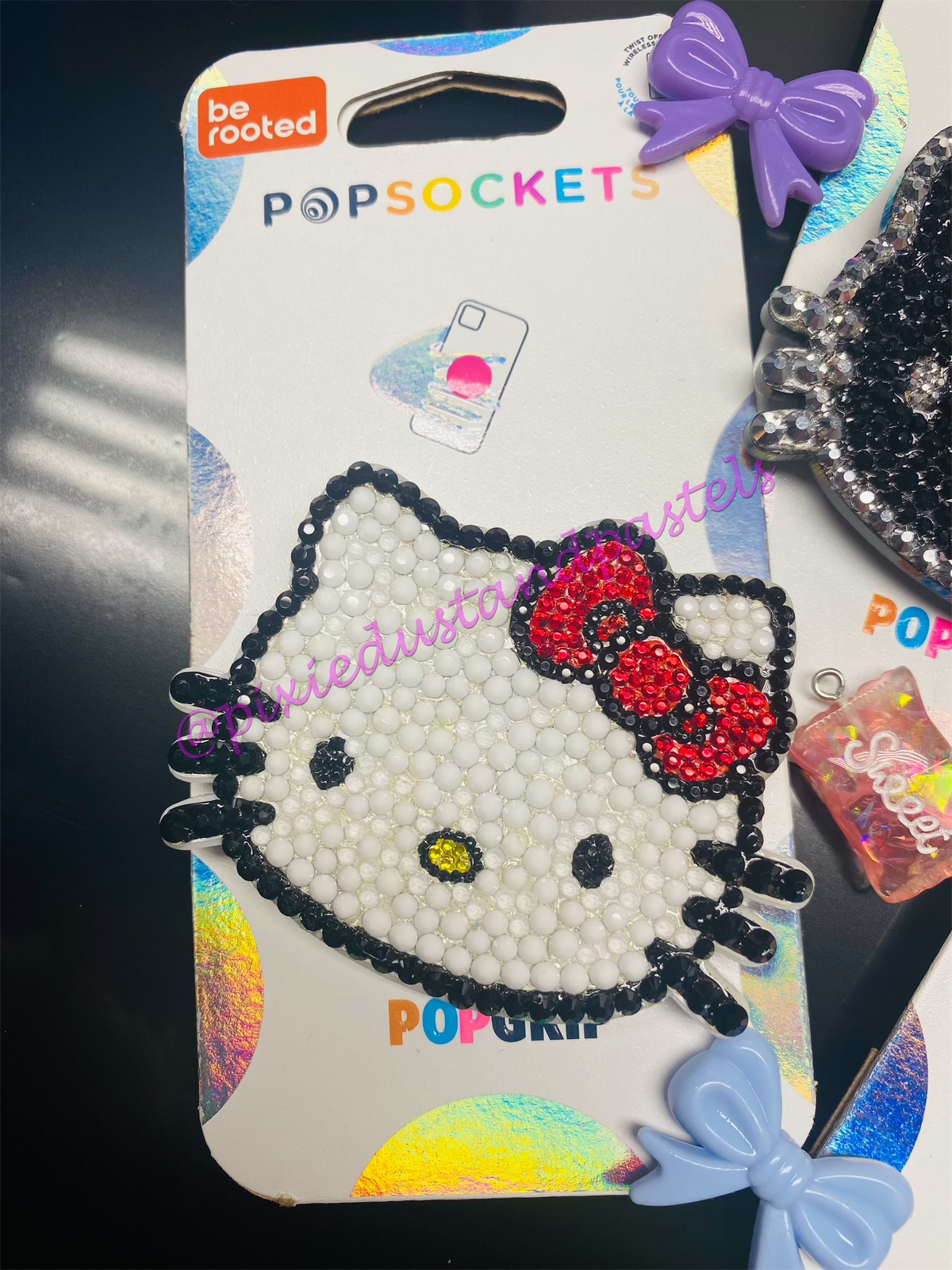 Hello Kitty Dreams Phone Accessory or Badge Reel! Bling Kitty Cuties - Multiple color options available!