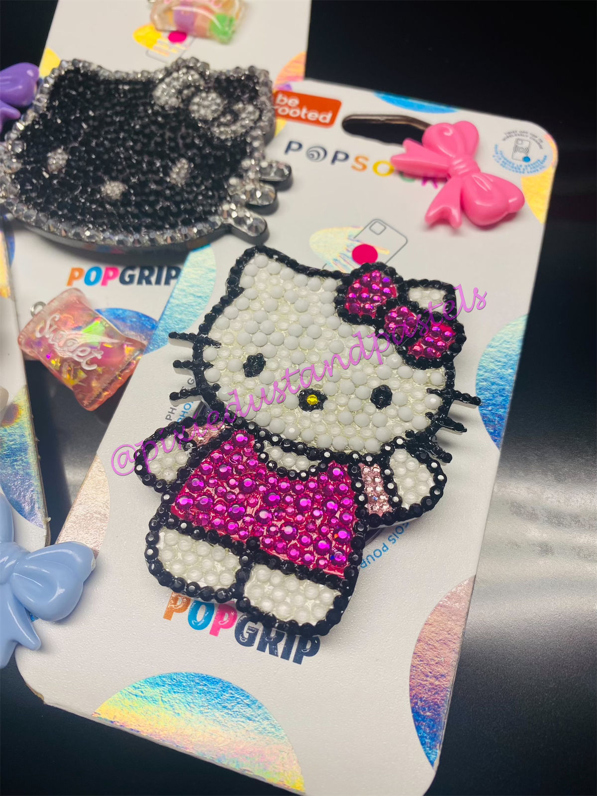Hello Kitty Dreams Phone Accessory or Badge Reel! Bling Kitty Cuties - Multiple color options available!