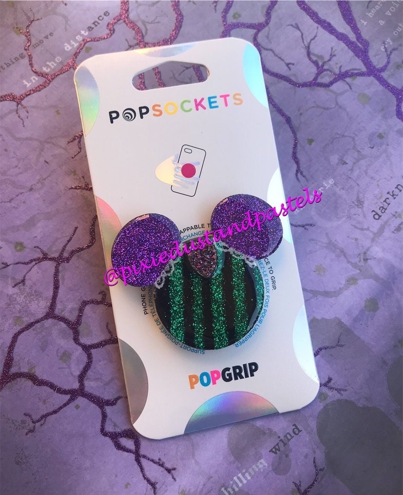 Haunted Mansion Trio - Haunted Mansion Maid - Haunted Mansion Hatbox Ghost - Haunted Mansion Wallpaper - Phone Grip - Badge Reel