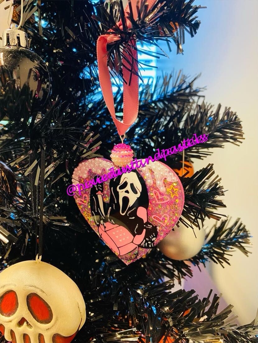 I Scream You Scream We all Scream for Horror Movies! Ghost Phone Socket - Phone Grip - Ornament Scary Movie