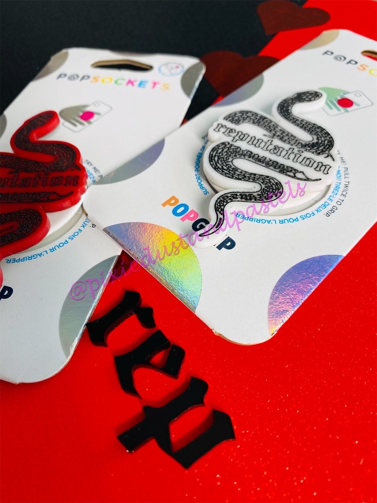 Reputation is everything Phone Grip! Rep this Swiftie Eras Phone Pop! Taylor-Reputation- Love -Music Inspired Phone Socket - Snake Design!