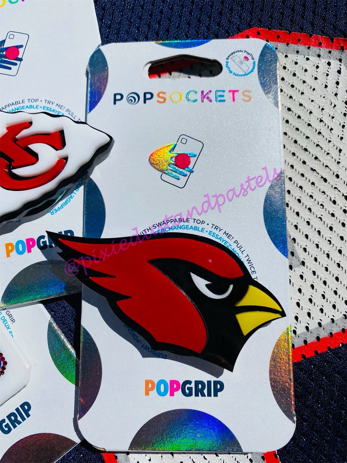 Game day! Fall means FOOTBALL! Sports team 3-Dimensional Phone Grips Bling Available! Chiefs-Cowboys- Show off your Favorite Team!