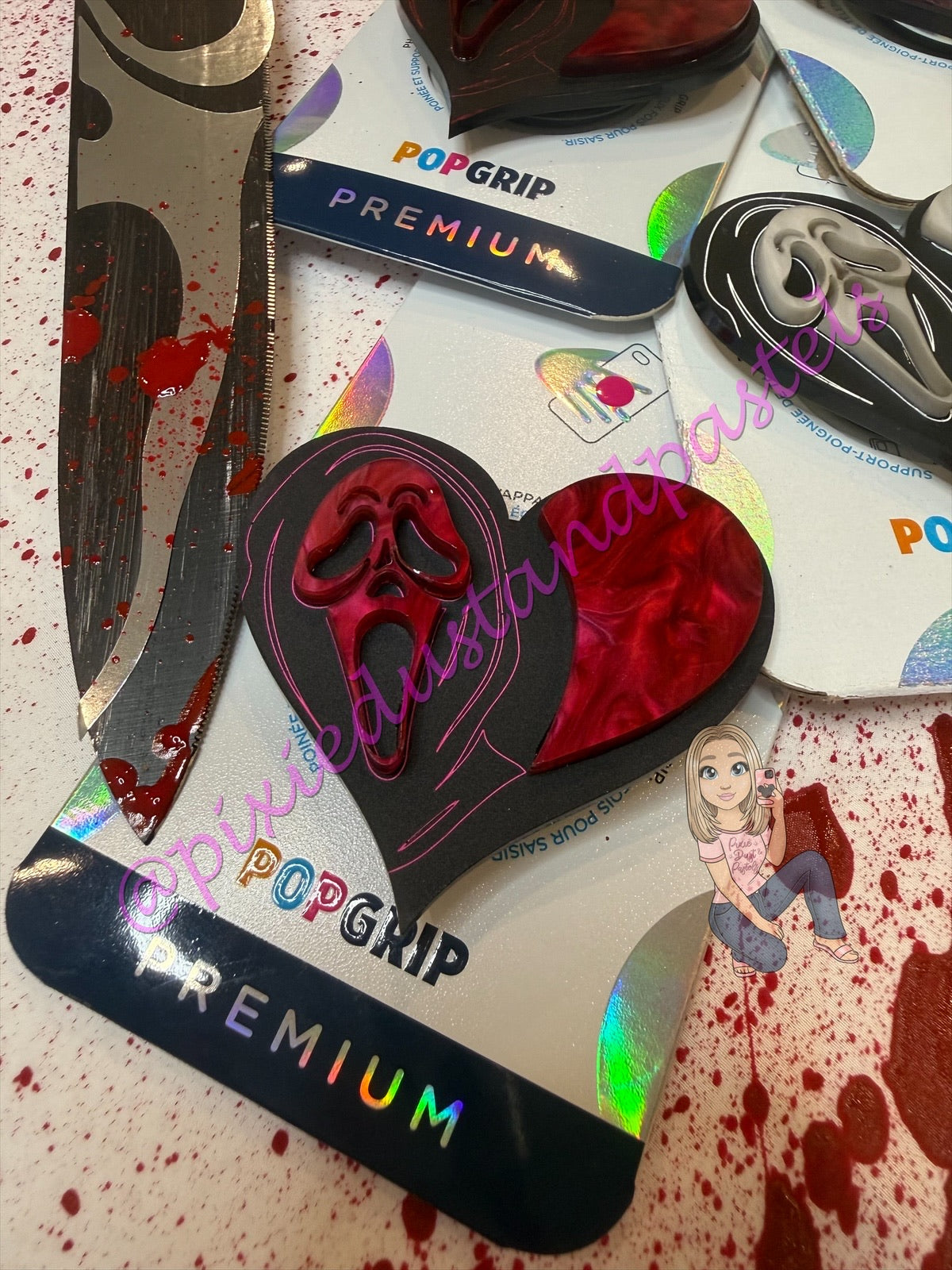 🔪❤️ GHOSTFACE SAYS LOVE HURTS… ESPECIALLY IN A HORROR MOVIE. LETS SCREAM!!