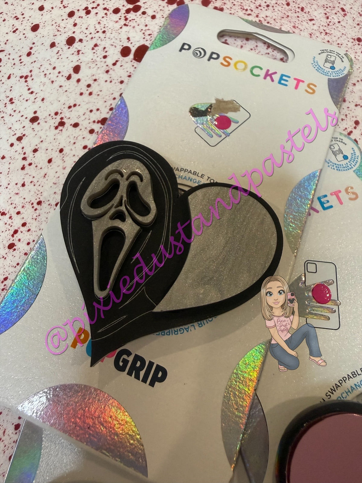 🔪❤️ GHOSTFACE SAYS LOVE HURTS… ESPECIALLY IN A HORROR MOVIE. LETS SCREAM!!