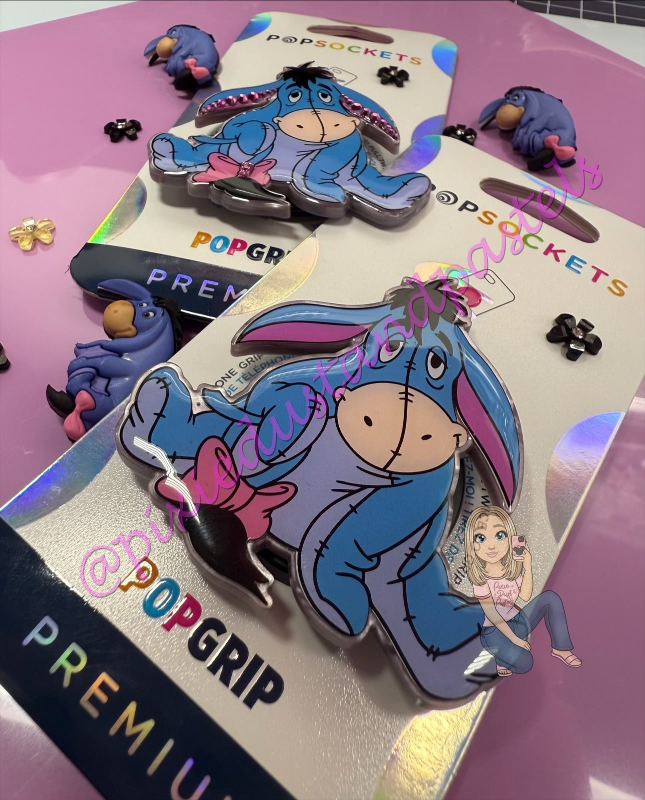 I’m only happy when it rains! Eeyore’s Gloomy Day Phone Grip!