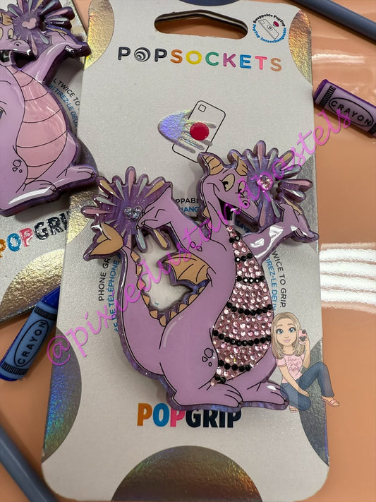 Figments Spark of Imagination Phone Grip or Badge Reel!