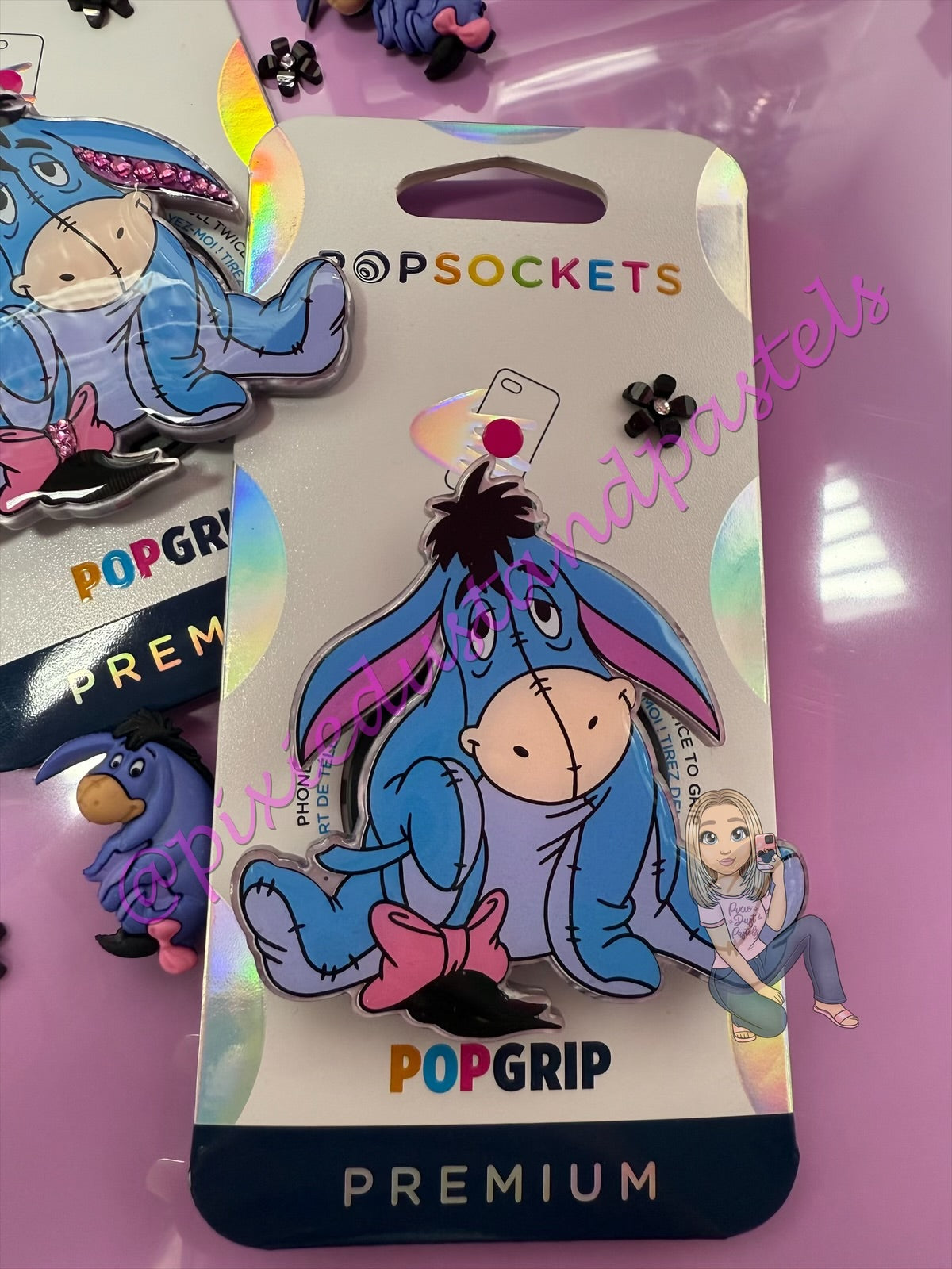 I’m only happy when it rains! Eeyore’s Gloomy Day Phone Grip!