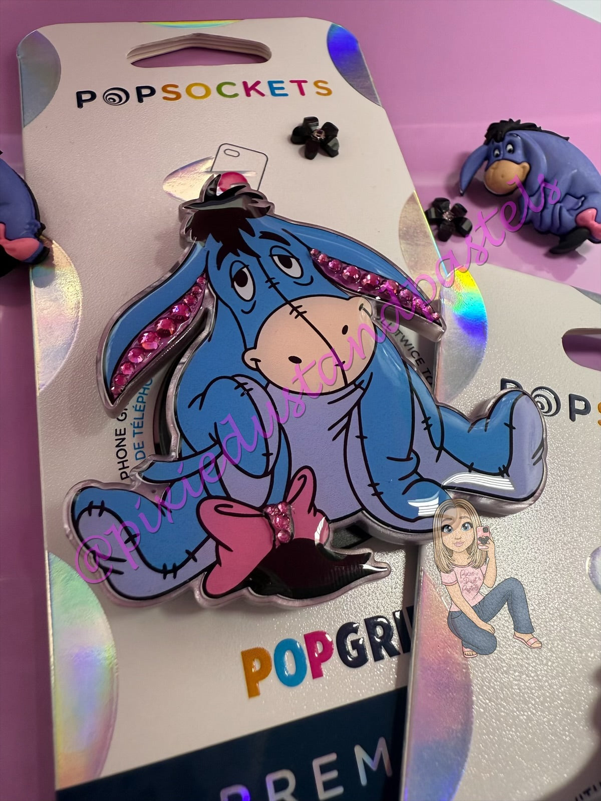 I’m only happy when it rains! Eeyore’s Gloomy Day Phone Grip!