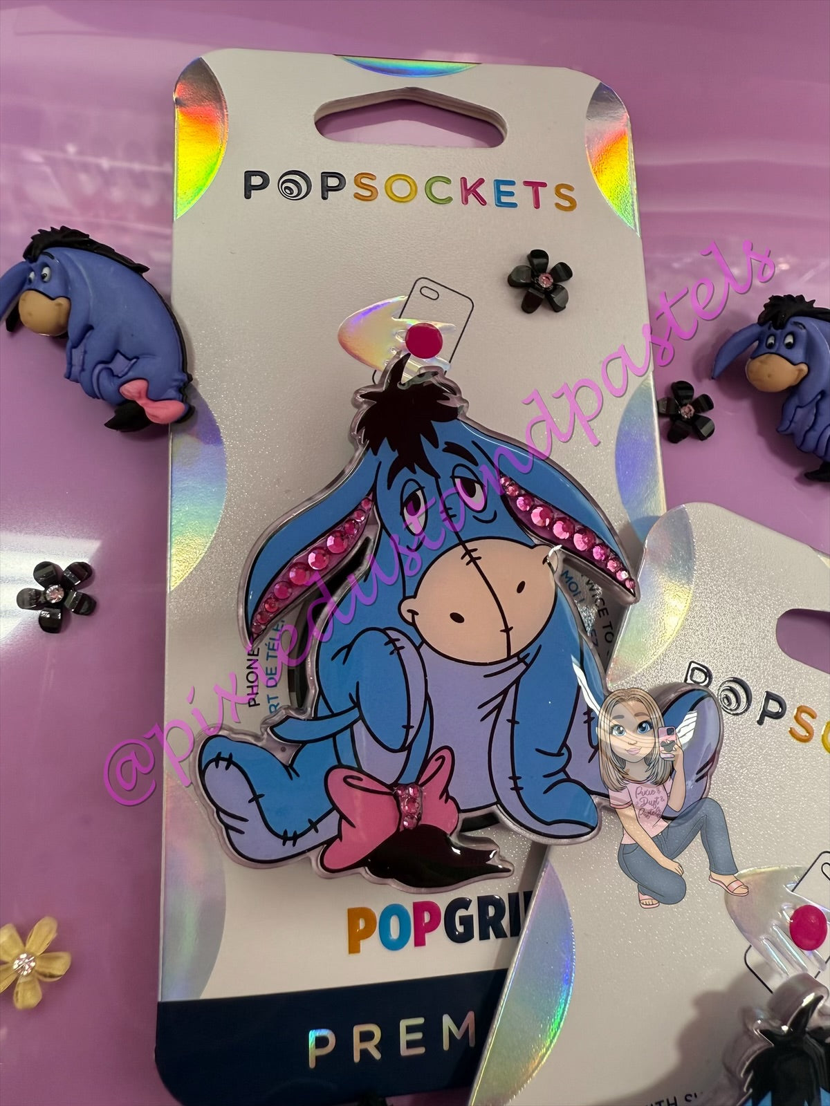 I’m only happy when it rains! Eeyore’s Gloomy Day Phone Grip!