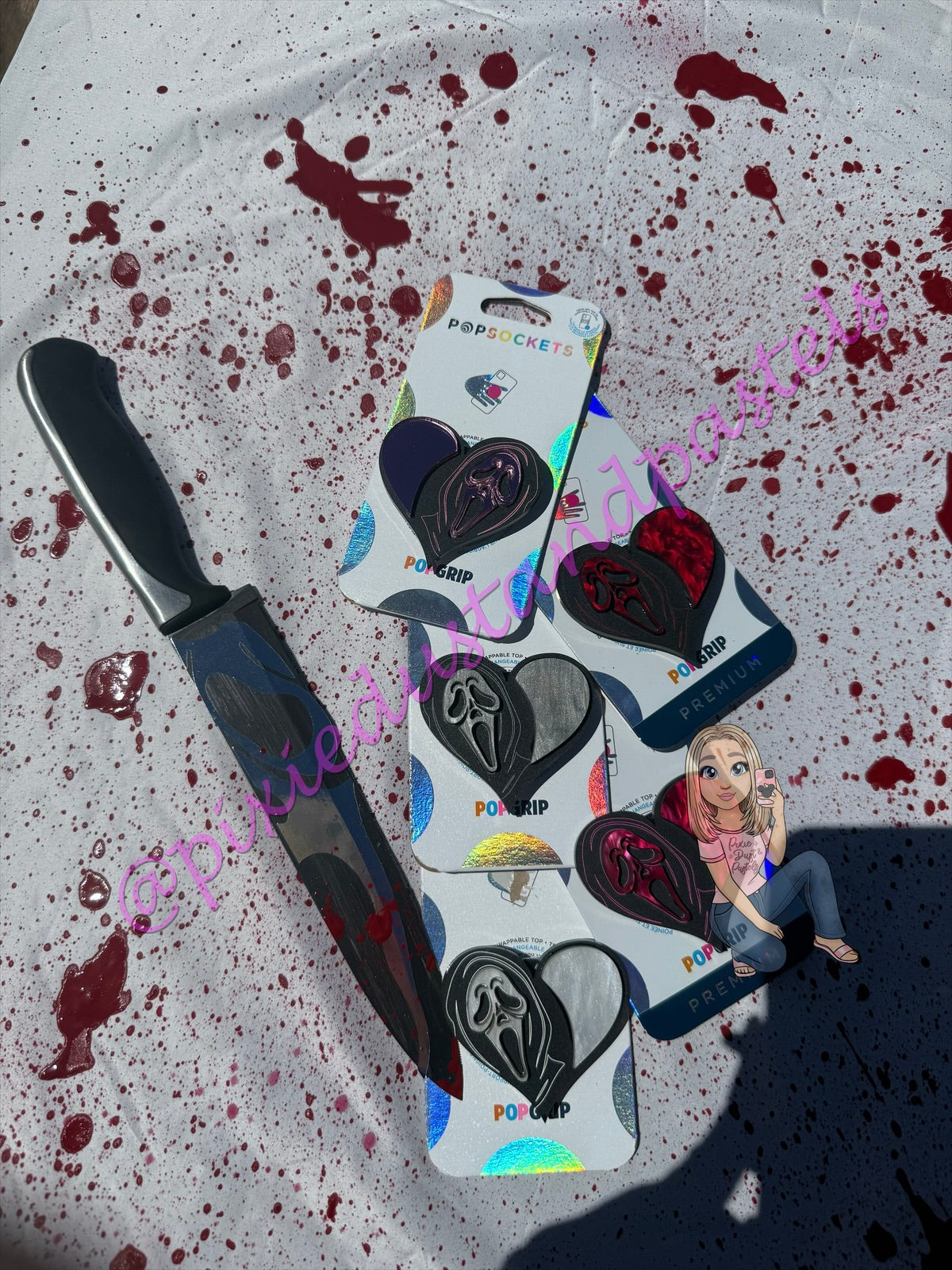 🔪❤️ GHOSTFACE SAYS LOVE HURTS… ESPECIALLY IN A HORROR MOVIE. LETS SCREAM!!