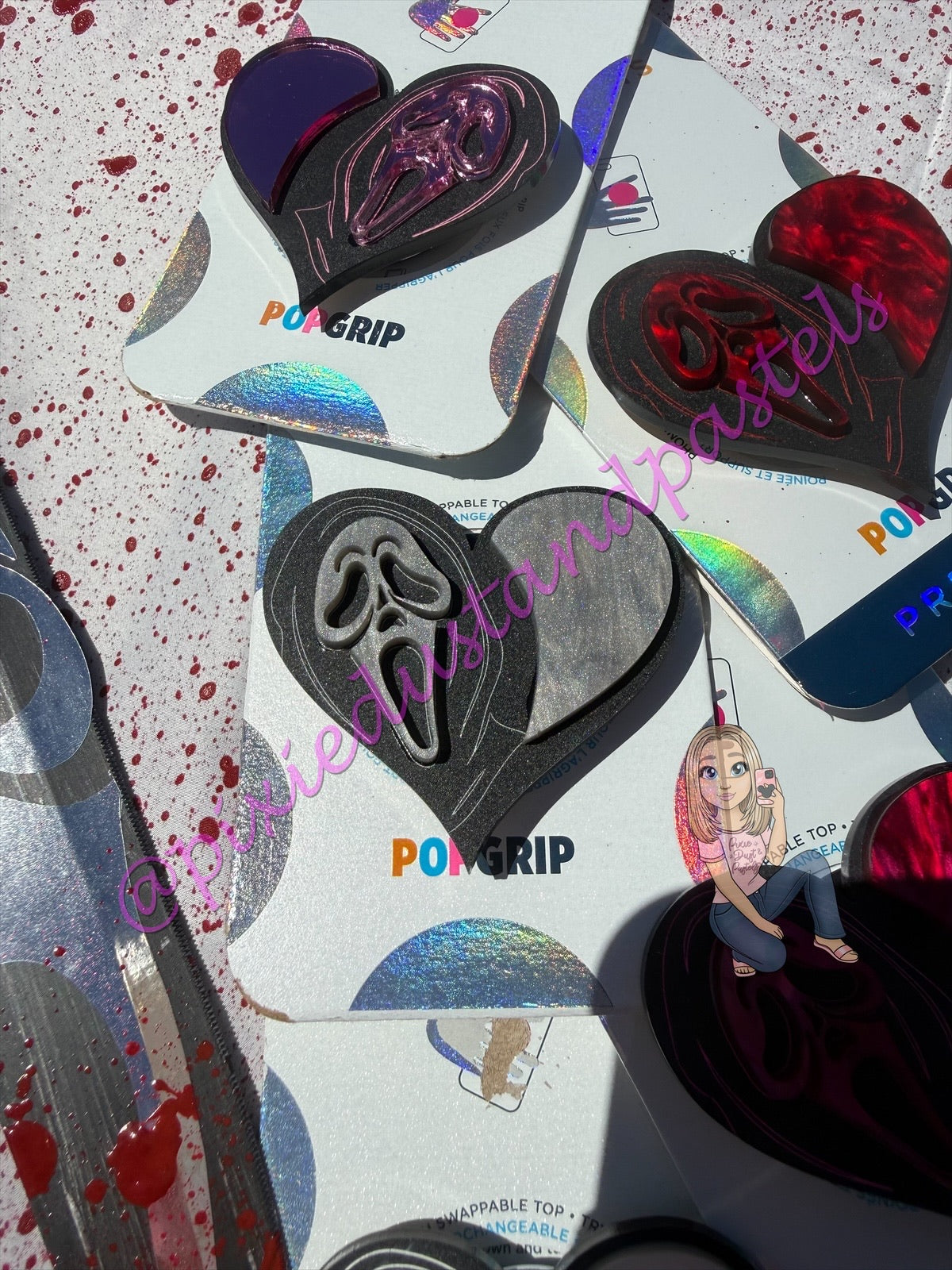 🔪❤️ GHOSTFACE SAYS LOVE HURTS… ESPECIALLY IN A HORROR MOVIE. LETS SCREAM!!