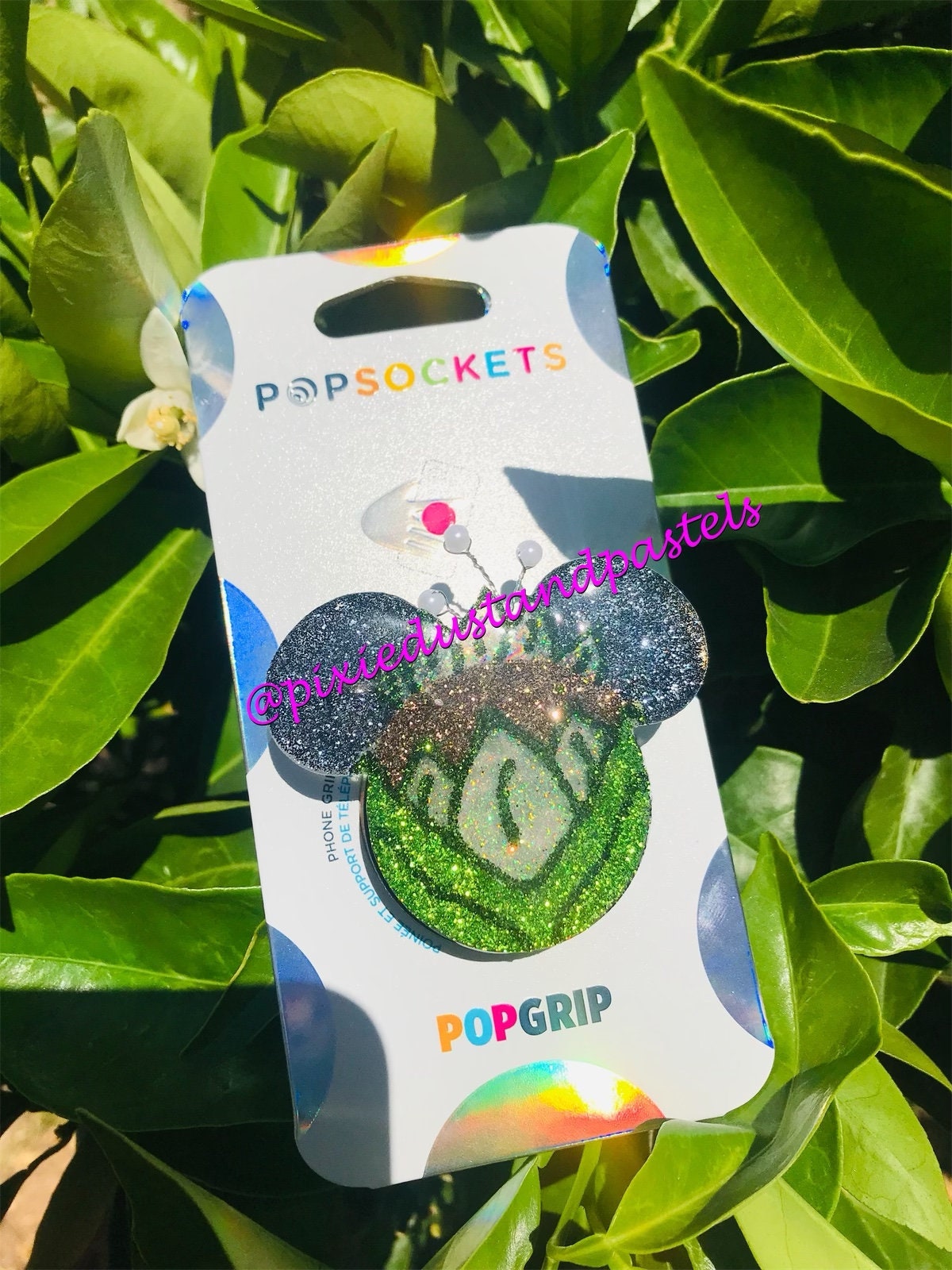 Princess Tiana Phone Grip! Princess and the Frog Phone Socket or Badge Reel - New Orleans Princess