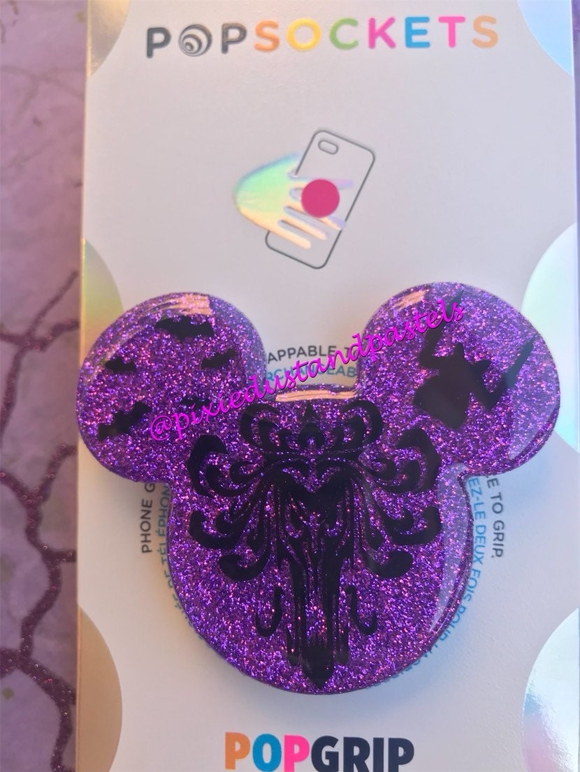 Haunted Mansion Trio - Haunted Mansion Maid - Haunted Mansion Hatbox Ghost - Haunted Mansion Wallpaper - Phone Grip - Badge Reel