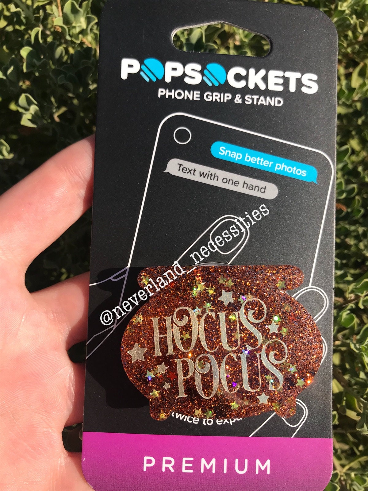 Let’s Fly! Witches and Sisters Unite for this Hocus Phone Socket Pocus - Phone grip with 2 choices!