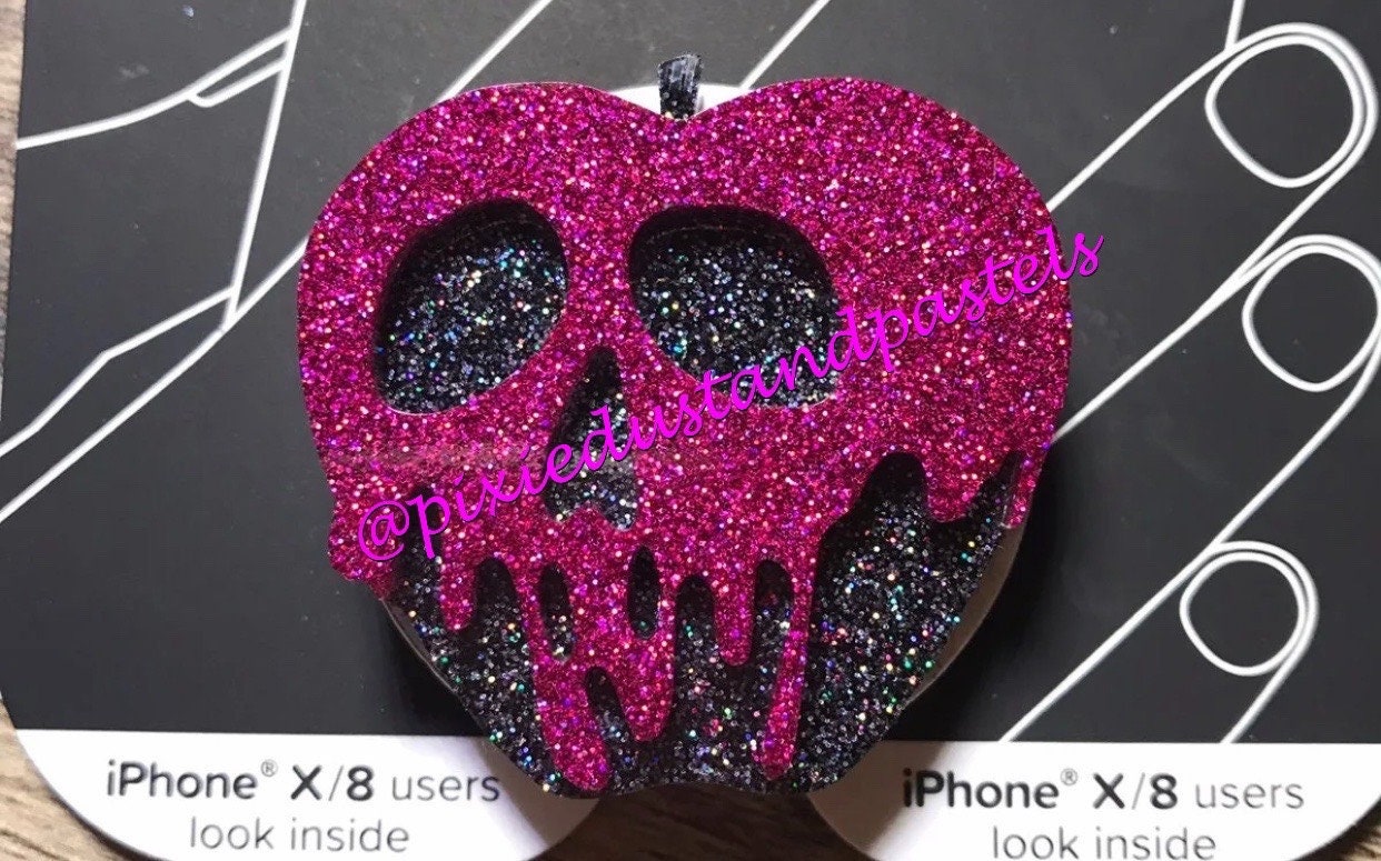 Evil Queen and Poison Apples! Customize your Poison Apple - Phone Socket or Badge Reel