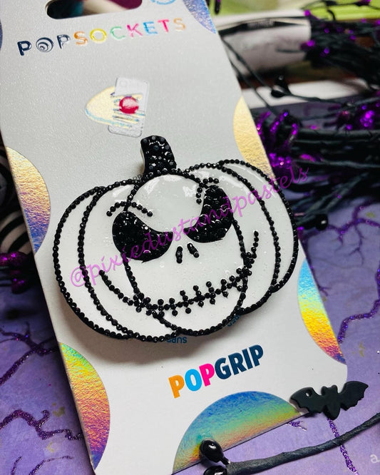 The Pumpkin King - Jack skellington - NBC - Nightmare Phone Grip or Badge Reel -