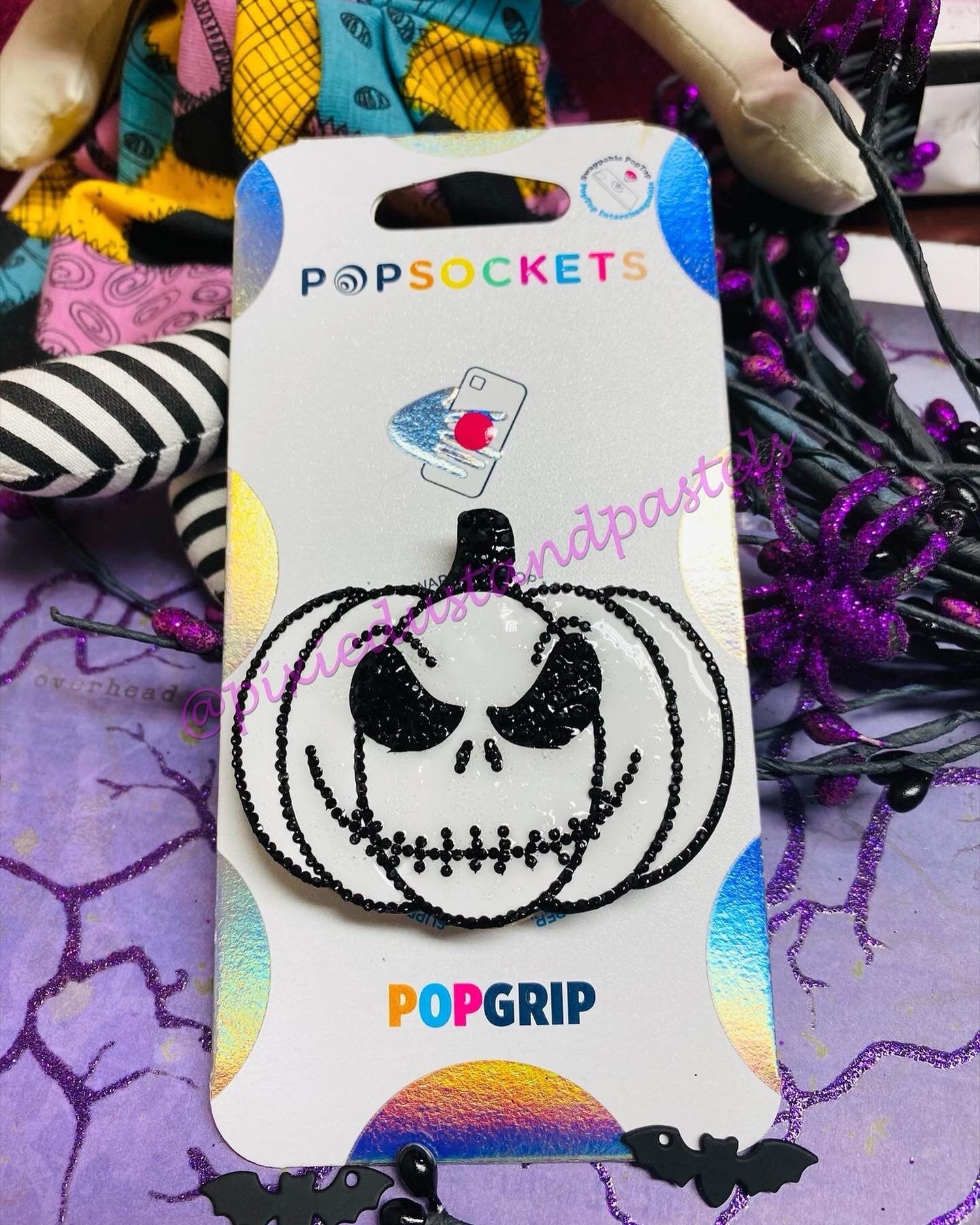 The Pumpkin King - Jack skellington - NBC - Nightmare Phone Grip or Badge Reel -